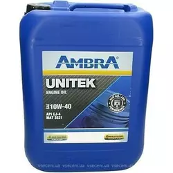 Масло AMBRA Unitek 10W40 CJ-4 (20 л.)
