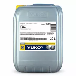 Олива індустріальна YUKO I-40A (ISO68) 17,5кг (каністра 20 л.)