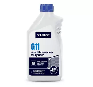 Рідина охолоджуюча YUKO Antifreeze -40 /1 кг.(Super G11 синій) Рідина охолоджуюча YUKO Antifreeze -40 /1 кг.(Super G11 синій)