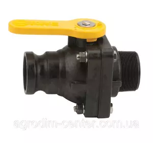 Кран 2" Camlock (тато) — зовн. різьба Banjo VSFMT200 Кран 2" Camlock (тато) — зовн. різьба Banjo VSFMT200