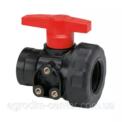 Кран 2-поз. G 1½" 8217351 Geoline з подовж. руків'ям